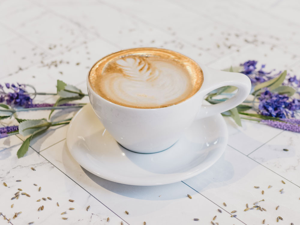 Lavender Lemongrass Latte
